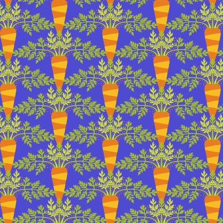 Vegetable Patch - Carrot - Blue