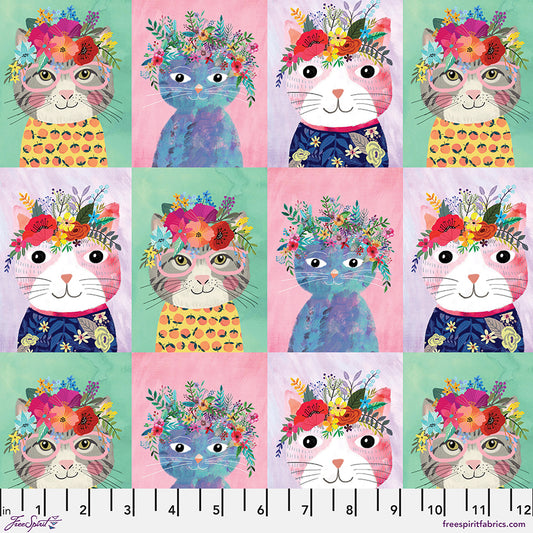 Floral Pets - Floral Kitties Multi