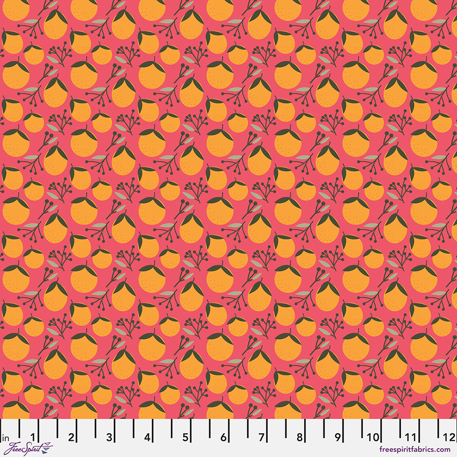 Floral Pets - Oranges Coral