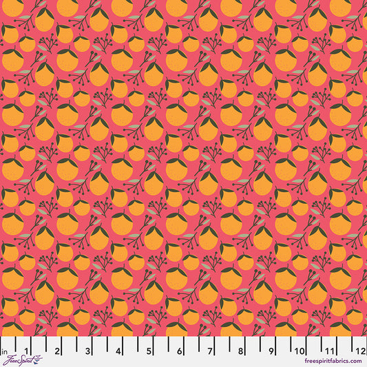 Floral Pets - Oranges Coral