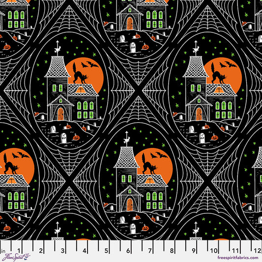 Scaredy Cat - Haunted House Black