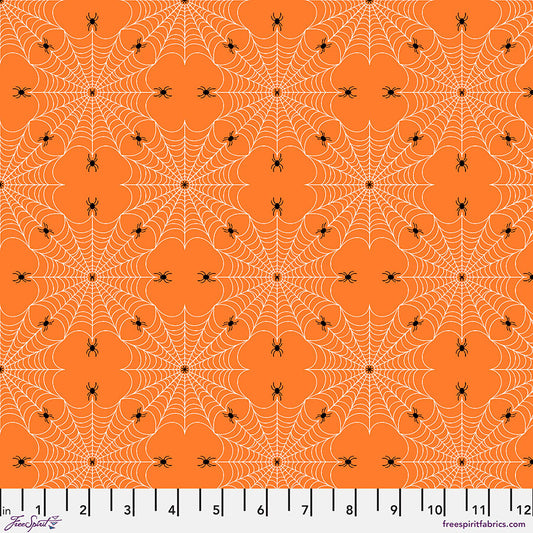 Scaredy Cat - Spiderweb - Orange