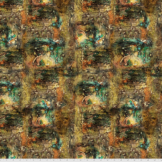 Tim Holtz - Abandoned II Dropcloth - Multicolor