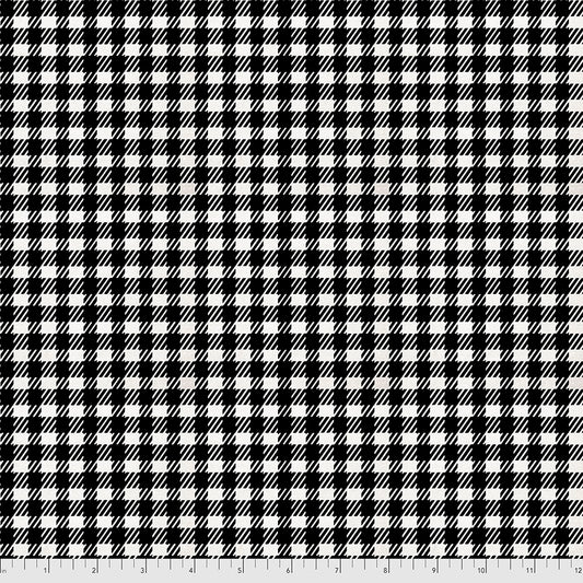 Tim Holtz Christmastime - Gingham - Black