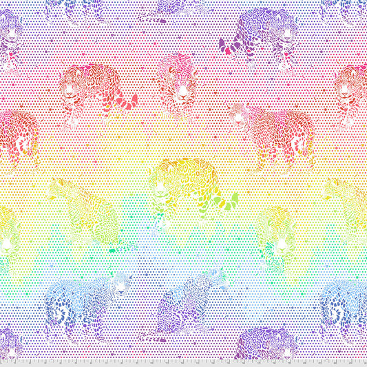 Daydreamer - Mick Jaguar - Passion Fruit  Tula Pink