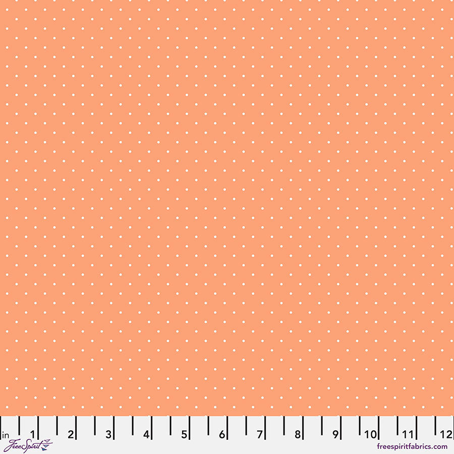 Tiny Dots - Peachy || True Colors Tula Pink