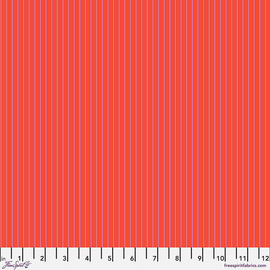 Tiny Stripes - Wildfire || True Colors Tula Pink