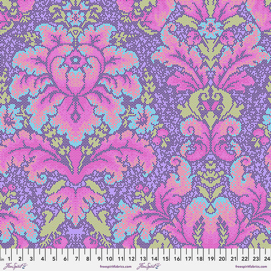 Parisville (DejaVu) - Damask Dot - Violet