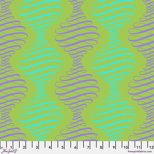 Parisville (DejaVu) - Spencer Stripe - Pistachio