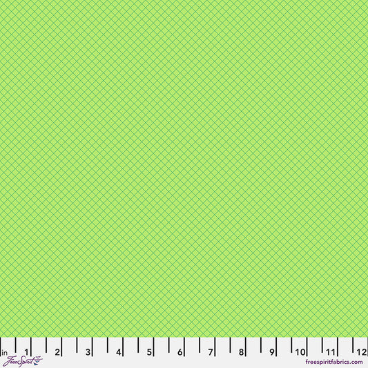 On the Grid - Apple || Tula Pink True Colors