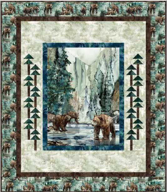 Parallel Forest Fabric Kit in Northern Peaks