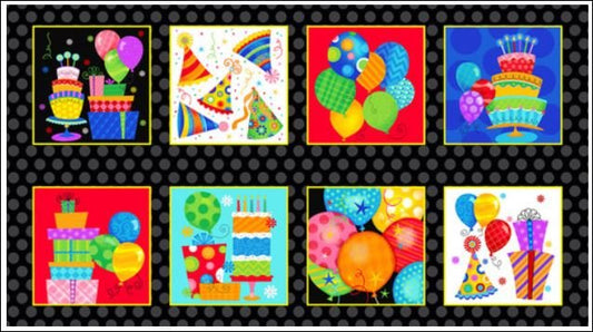 Party Time! Panel - 6650-98 Multi