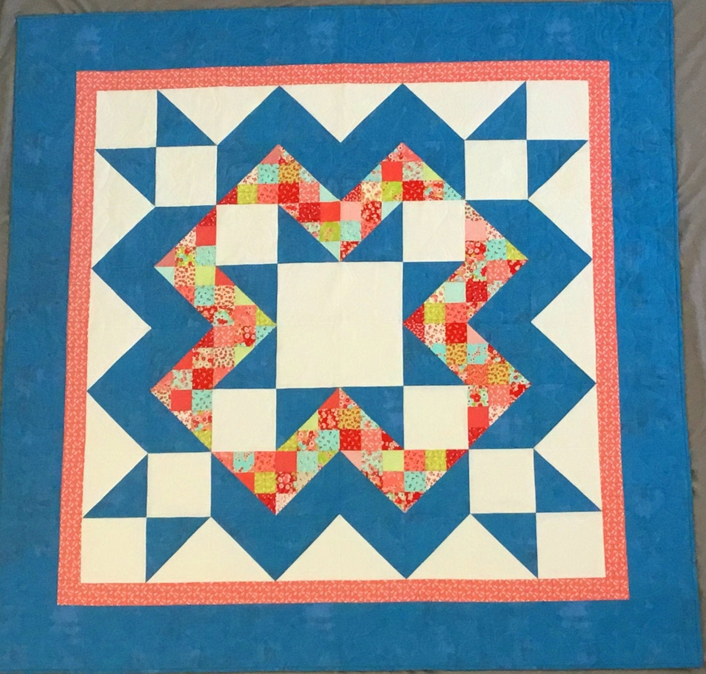 Patchy Star Pattern