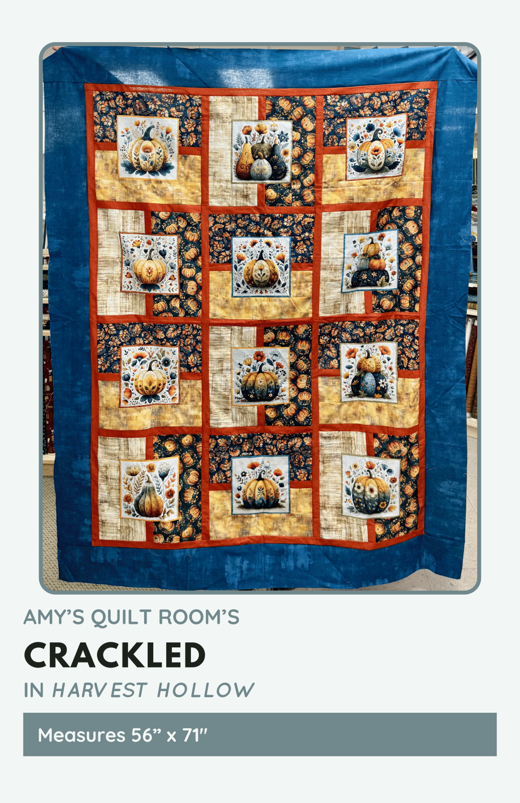 Crackled Harvest Hollow Quilt Kit