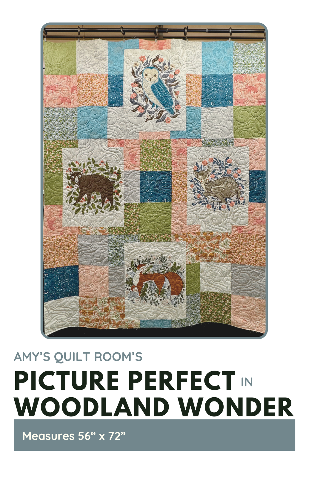 Picture Perfect Woodland Wonder Quilt Kit