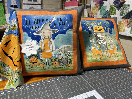 Halloween Pillow and 4 Panel Kit