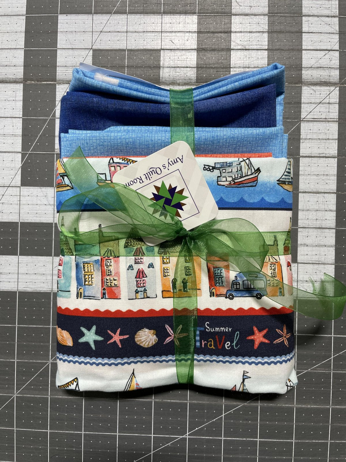 Easy Stripe Table Runner Setting Sail