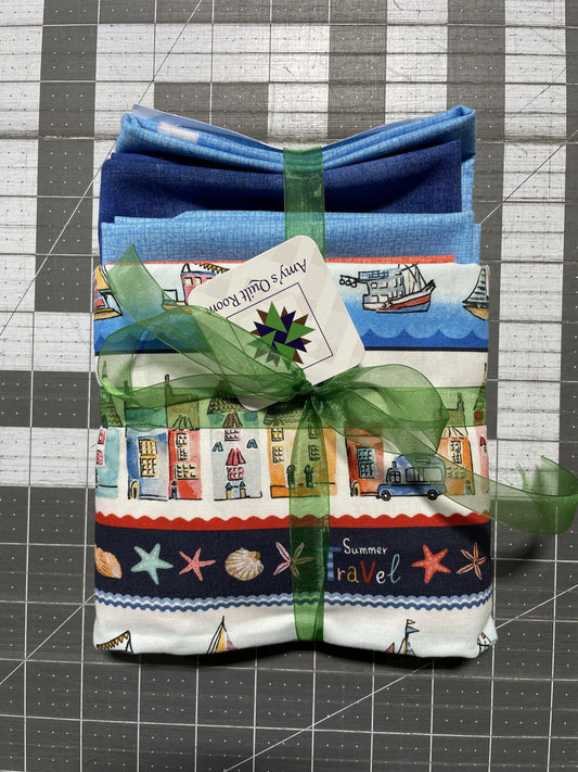 Easy Stripe Table Runner Setting Sail