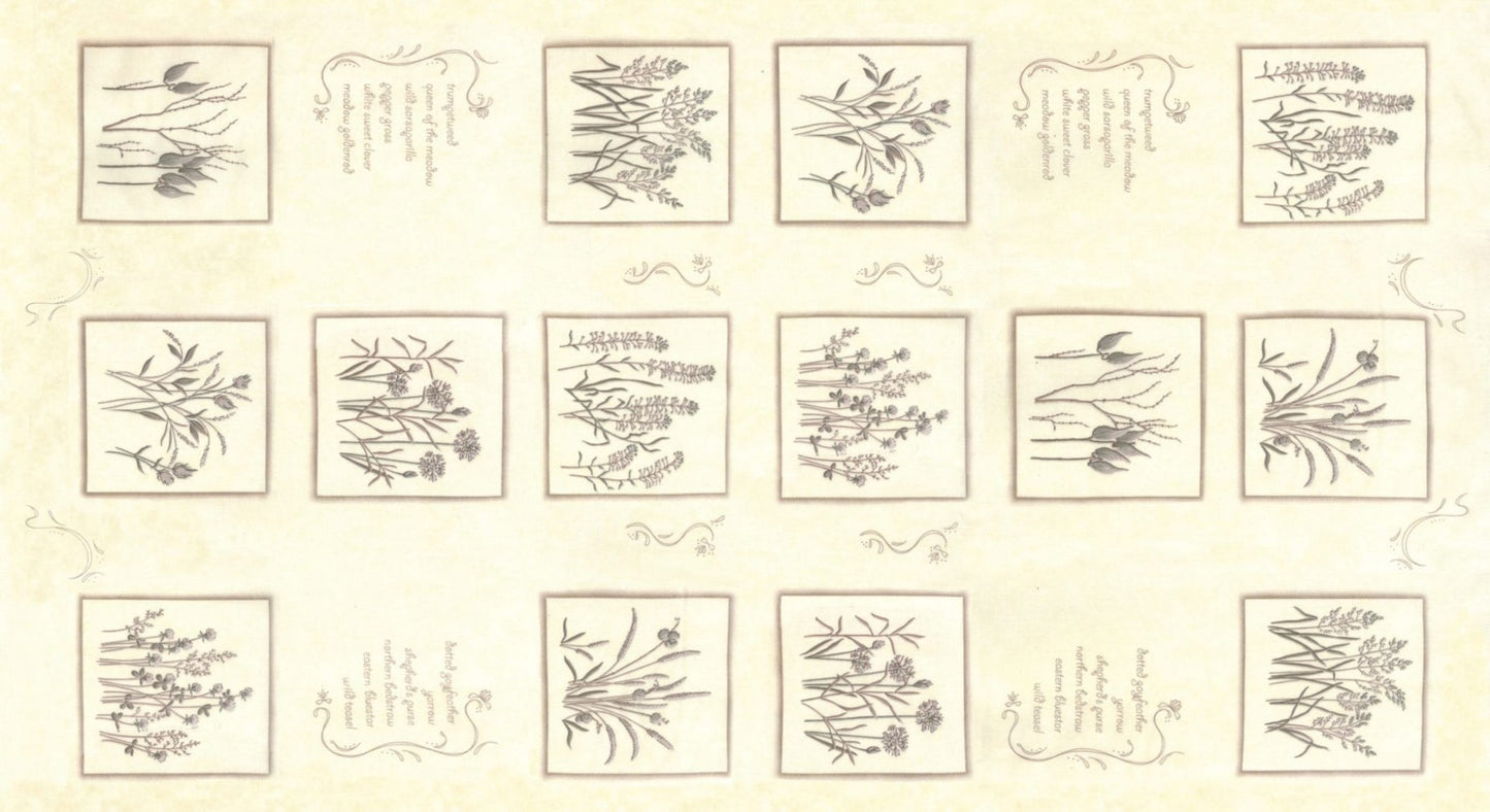 Prairie Grass Panel by Moda