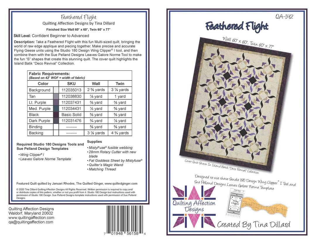 Feathered Flight Pattern
