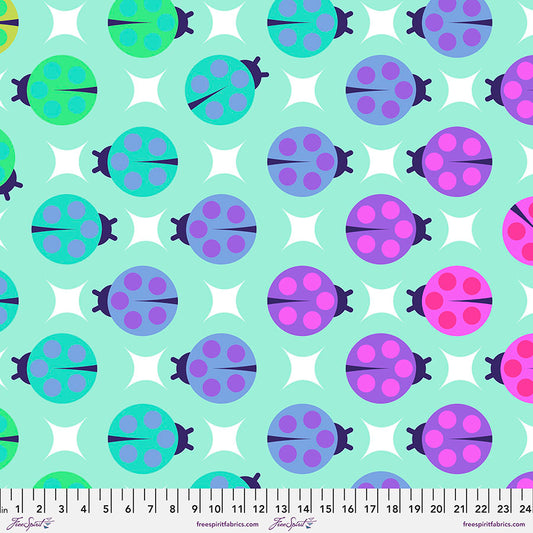 Backing Fabric - Lady Luck - Glimmer Tiny Beasts