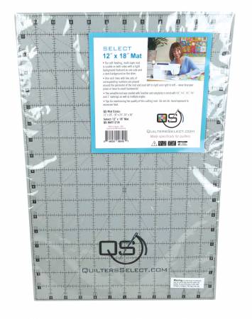Quilters Select Dual Side Cutting Mat 12in x 18in