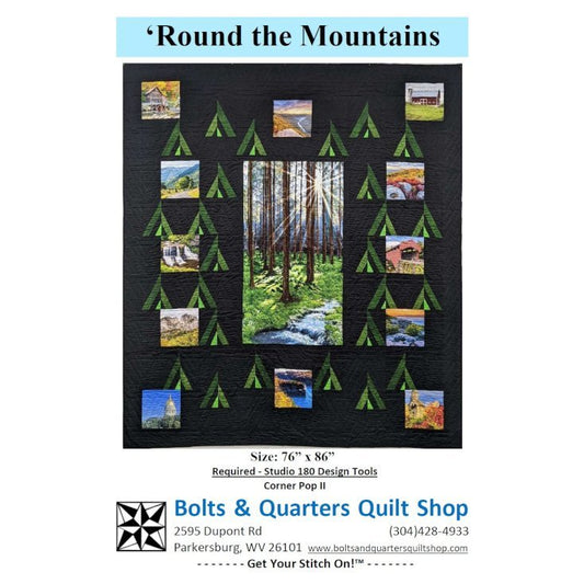 Round the Mountains Quilt Pattern