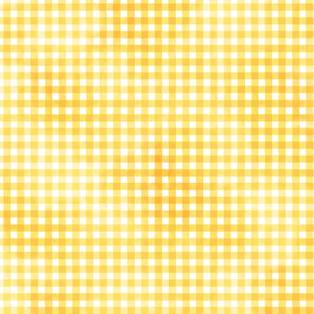 Sunflower Field - Yellow Plaid