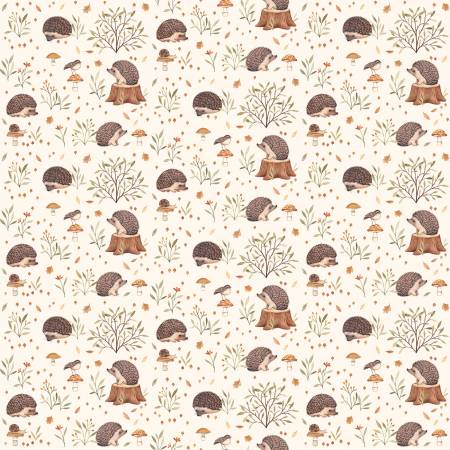 Little Forest - Cream Hedgehogs