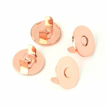Magnetic Snap Rose Gold 3/4"