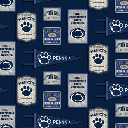 NCAA - Penn State Vintage Pennant