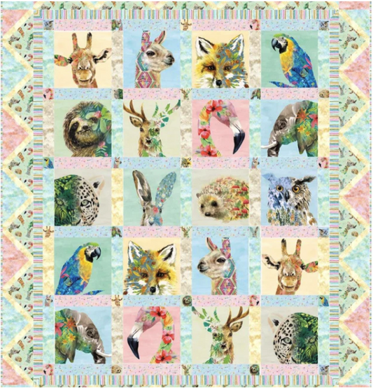 Brushed with Nature Fabric Kit