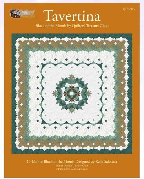 Travertina BOM by Quilter's Treasure Chest