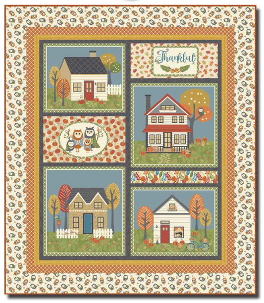 Pumpkin Village Quilt KIt