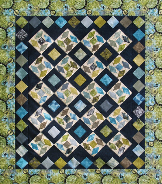Sea Glass Quilt Fabric Kit