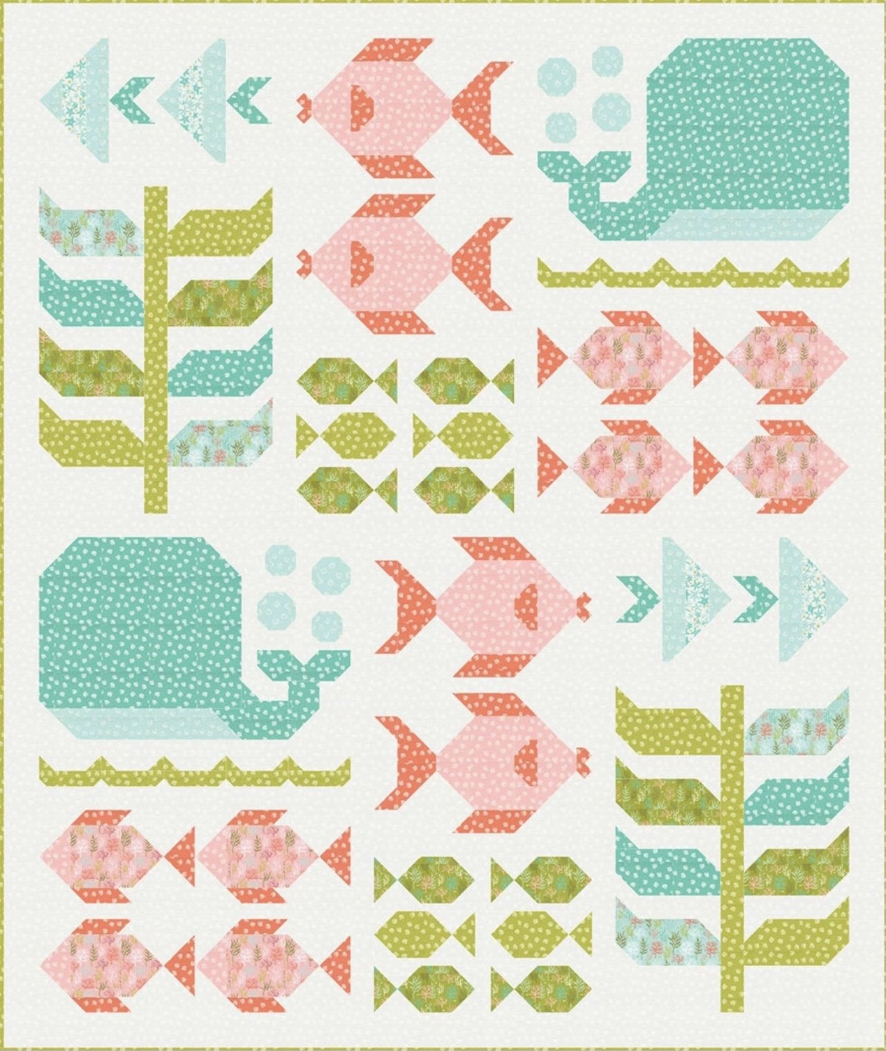 Sea Sampler Quilt Kit
