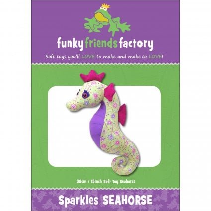 Sparkles Seahorse Pattern Funky Friends