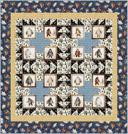 Smile, Bigfoot! Pattern (featuring the Bigfoot Collection)