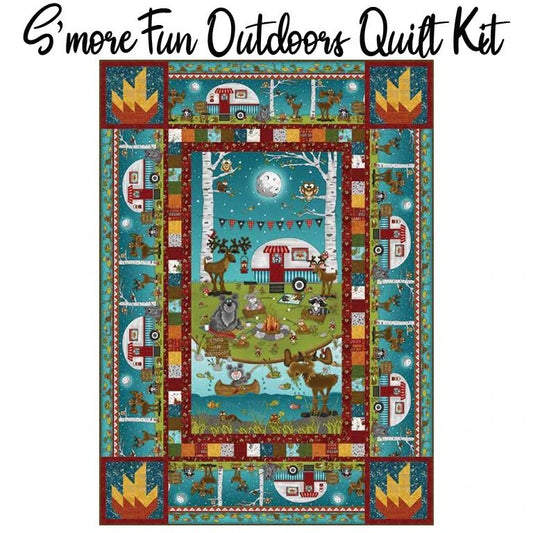 S’more Fun Outdoors Quilt Kit Quilt 1