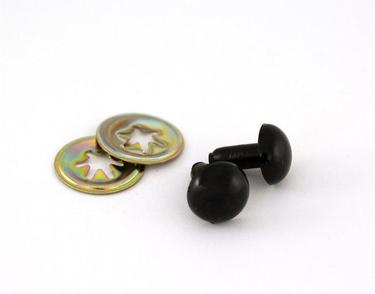 Toy Eyes Solid - 12mm Black