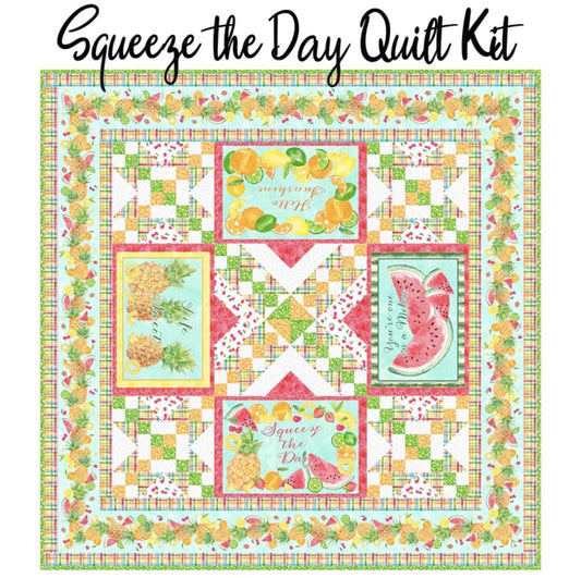 Squeeze the Day Quilt Kit