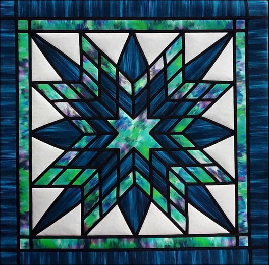 Starmazing Stained Glass Quilt Pattern