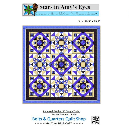 Stars In Amy's Eyes Quilt Pattern