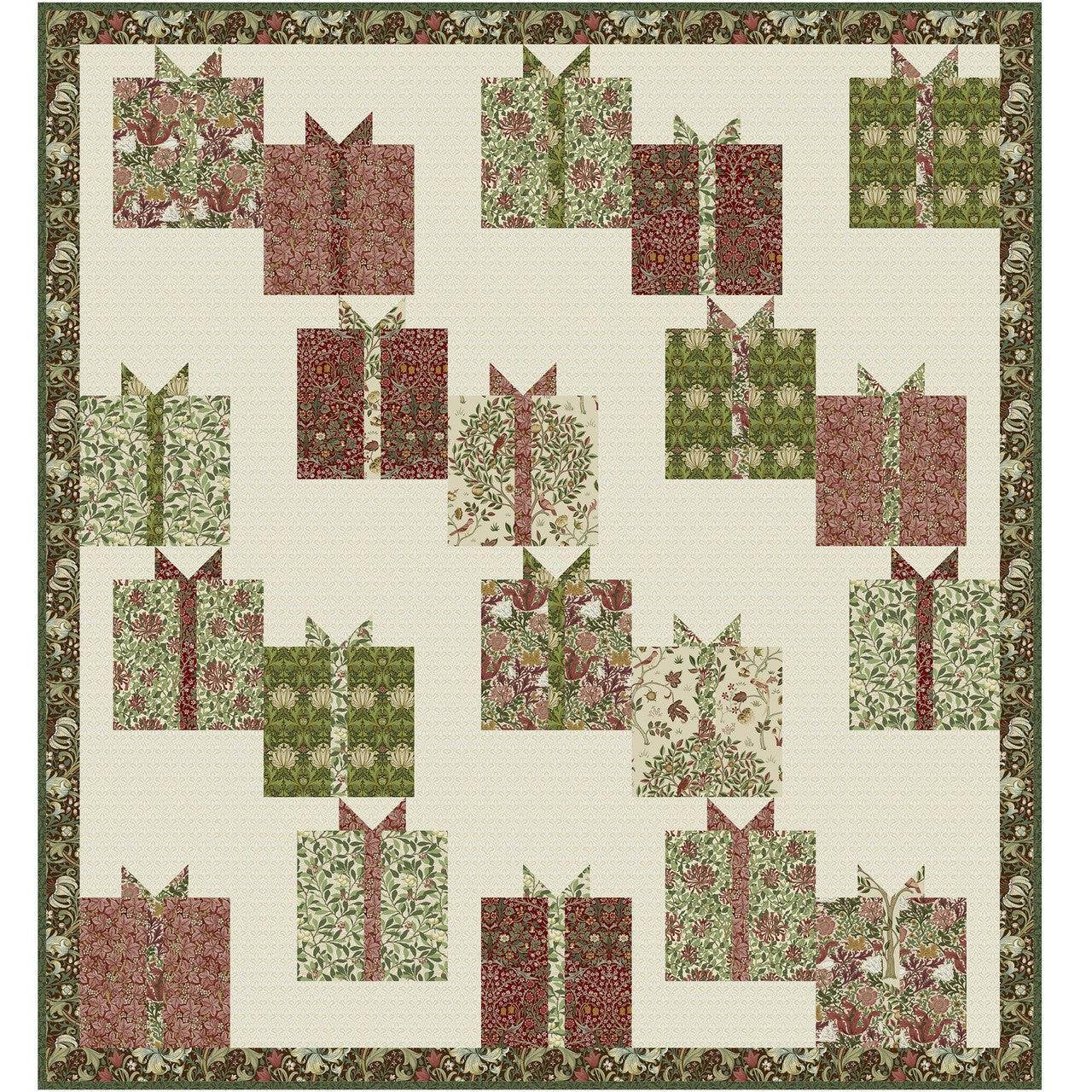Suffolk  Holiday Gifted Spark Pack Quilt Kit (10pcs)