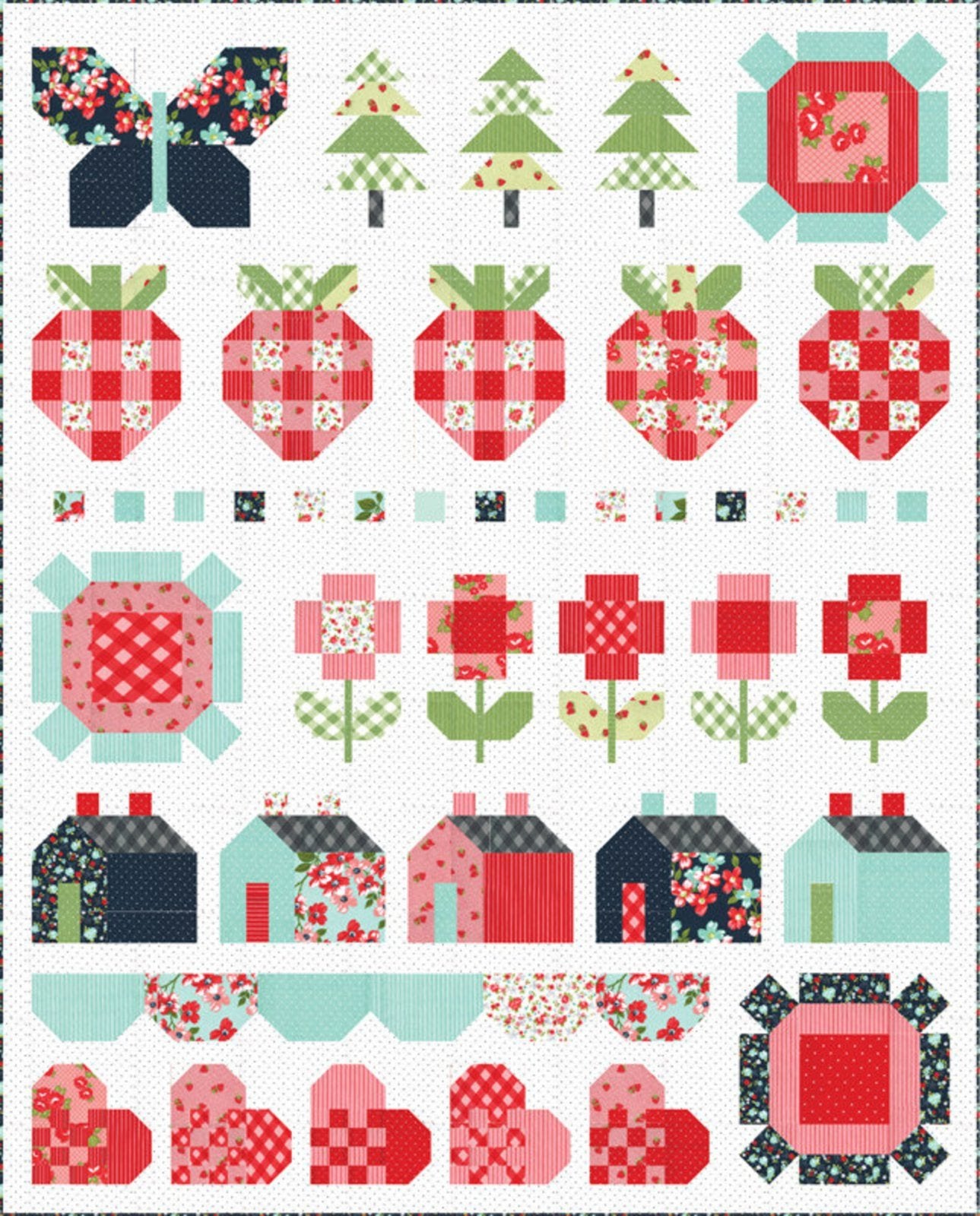 Sunday Stroll Quilt Kit By Moda