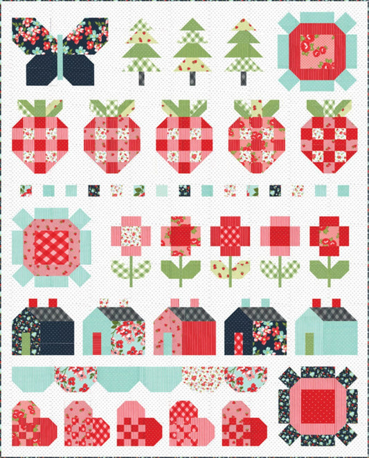 Sunday Stroll Quilt Kit By Moda