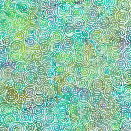 Swirls Cool Waters - Sea Glass
