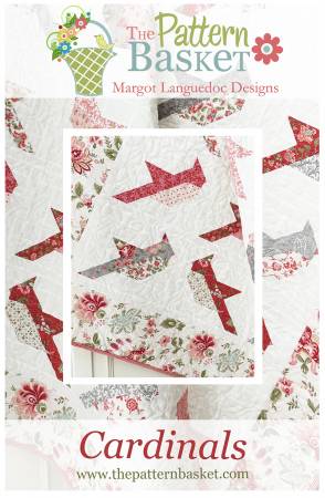 Cardinals By Pattern Basket