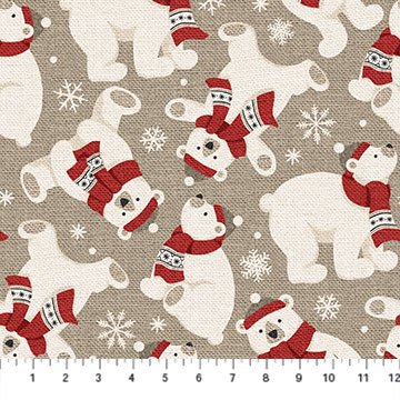 Warm and Cozy - Tossed Bears F24681-12