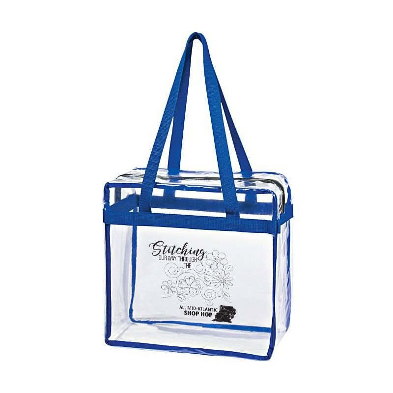 All Mid-Atlantic Zippered Clear Tote Bag